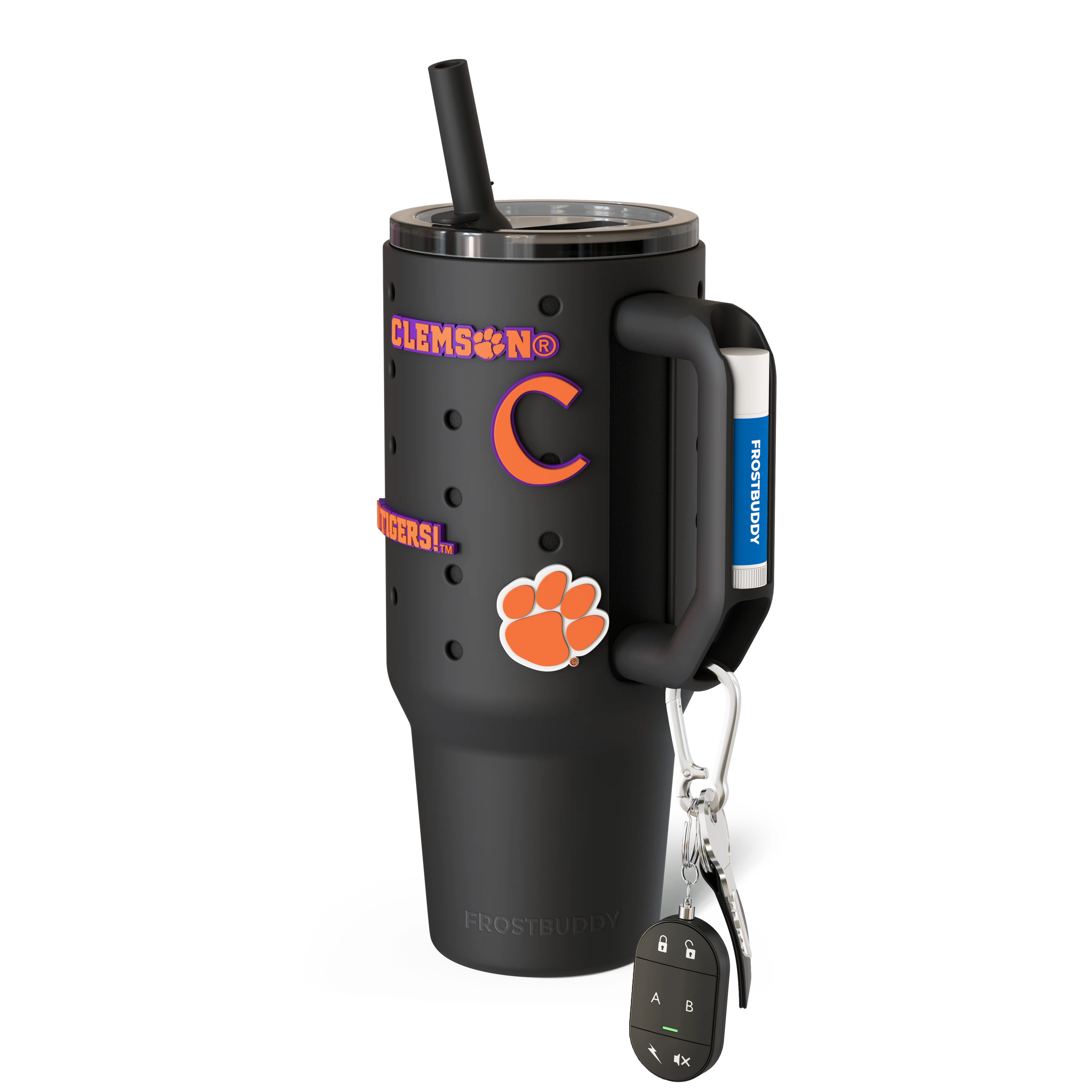 Thicc Buddy 40oz | Clemson Tigers | Skin + Budz Bundle