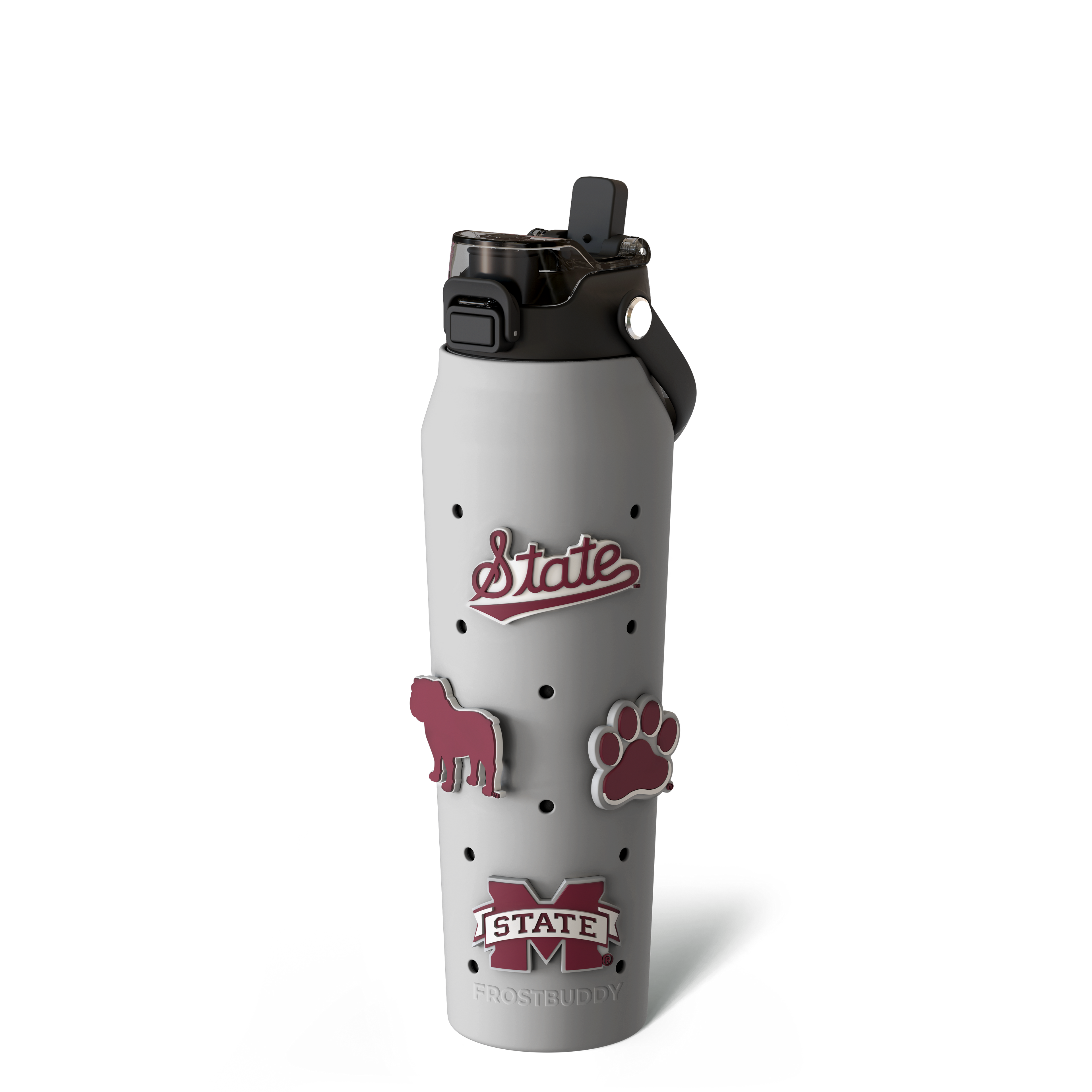 Bottle Buddy 32oz | Mississippi State Bulldogs | Skin + Budz Bundle