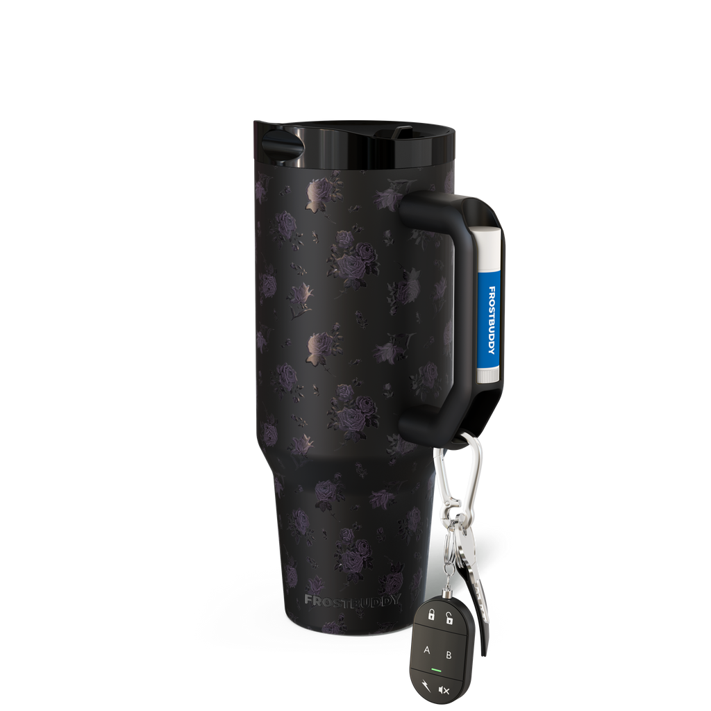 Thicc Buddy 40oz | Black Floral
