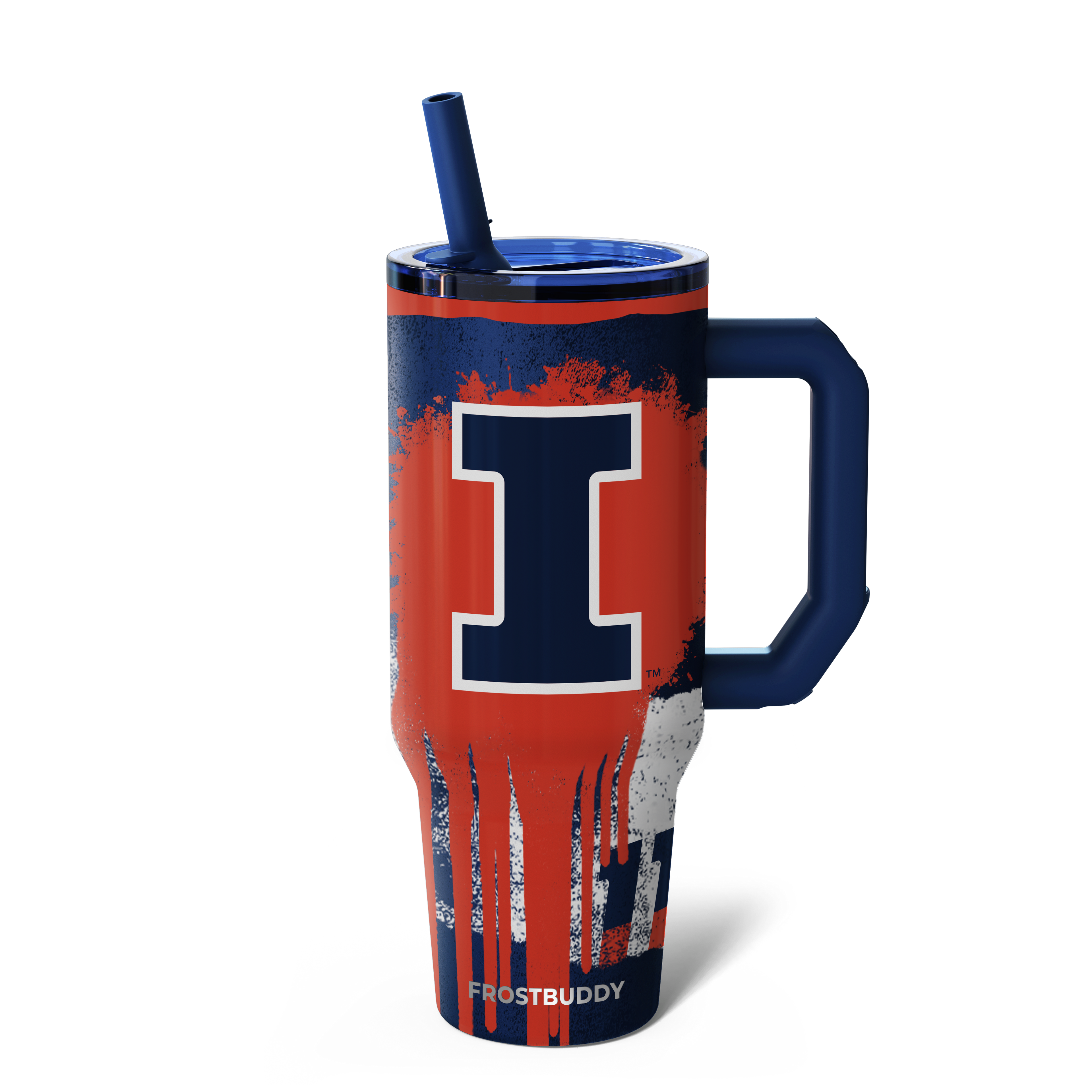 Thicc Buddy 40oz | Illinois Fighting Illini | Drip